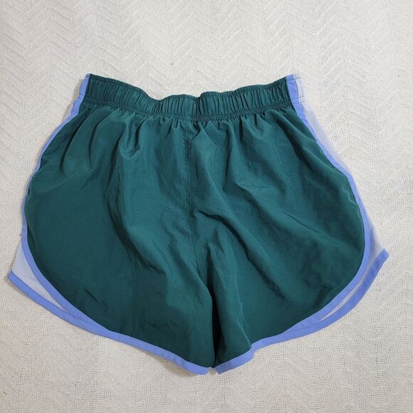 NIKE DRI-FIT Women's Drawstring Lined Rinning Shorts Size Small‎ Green - Picture 2 of 13